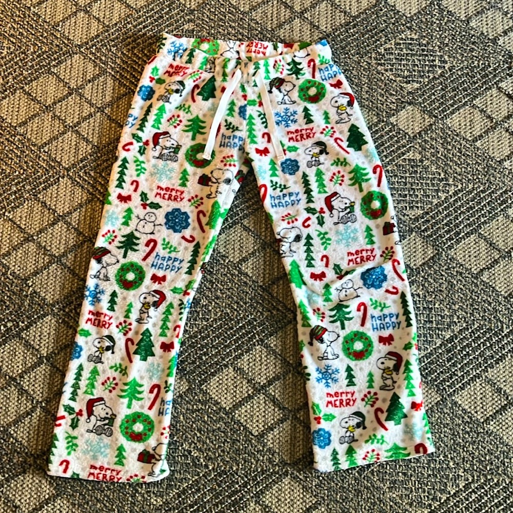 Holiday/Christmas snoopy PJ pant